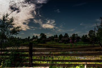 A beautiful rural landscape