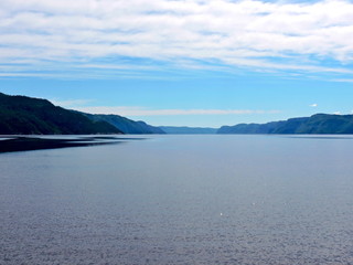 Panorama du fjord du Saguenay