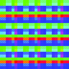 Seamless pattern background from a variety of multicolored squares.
