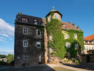 Fototapeta na wymiar Hinterburg Schlitz, Vogelsbergkreis, Hessen, Deutschland 