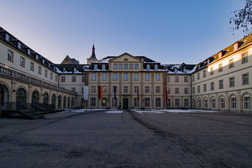 Fototapeta premium Rathaus in Würzburg, Unterfranken, Bayern, Deutschland 