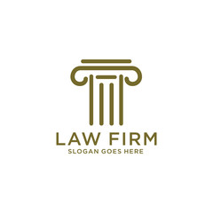 Law firm logo template