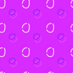 Seamless background pattern with various colored circles.