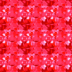Seamless background pattern with colored varied squares.