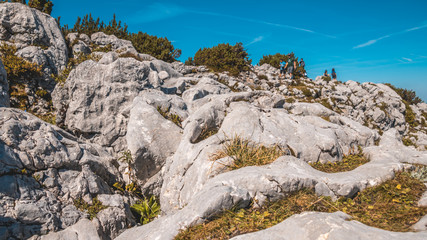 Beautiful alpine view at the Kehlsteinhaus - Eagle s Nest - Berchtesgaden - Bavaria - Germany