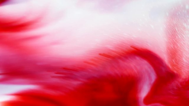 Abstract colorful paint, mixing and movement of multicolored paint in water. Multicolored acrylic paint. Fantastic surface.