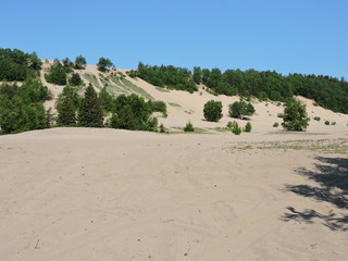 Fototapeta na wymiar Dune de Tadoussac, Québec
