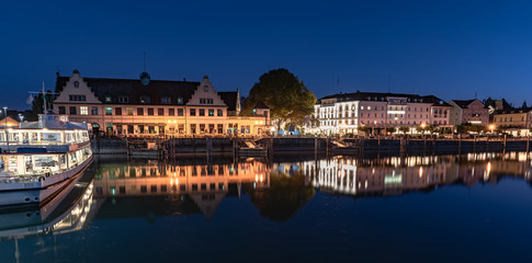 Panorama, Hafen von Lindau am Bodensee