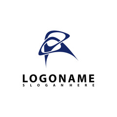 AP Letter Logo Design with Creative Modern Trendy Typography, AR Letter Logo vector.