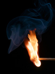 Streichholzflamme