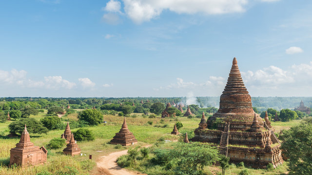 Bulethi pagoda is one of the most famous pagoda of Bagan 