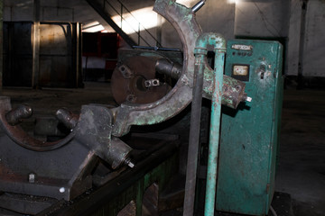 old lathe machine shop for tuck metal parts