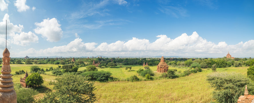 Bulethi pagoda is one of the most famous pagoda of Bagan 