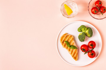 Healthy, clean eating, vegan, detox, dieting food concept.