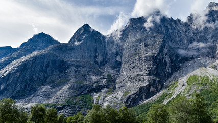 Fototapeta na wymiar Trollstigen Mountains, Norway