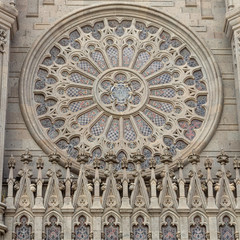 Fototapeta na wymiar Detail der Kathedrale von Arucas