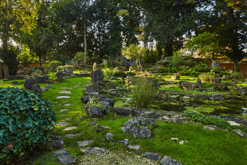 Japanische Gartenanlage
