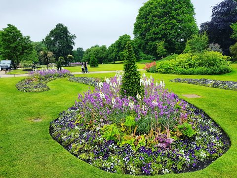 Londres ses parcs et ses fleurs