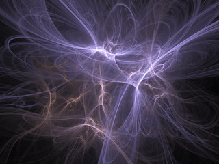 surreal Futuristic digital 3d design art abstract background fractal illustration for meditation and decoration wallpaper