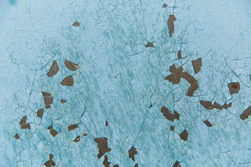 Blue rust metal. Texture of rust metal. Background
