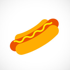 Hotdog vector icon