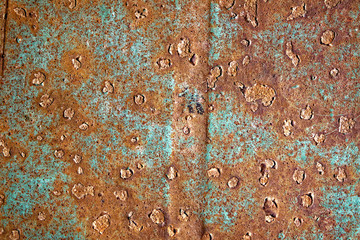 Rusty metal abstract texture