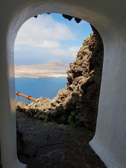 Mirador del Río - Lanzarote - Ausgang zur Panoramaterrasse