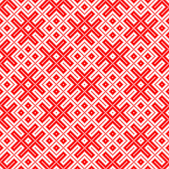 Seamless pattern based on traditional Russian and slavic ornament