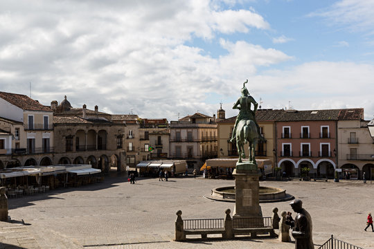 Plaza Mayor de Trujillo, Cáceres.