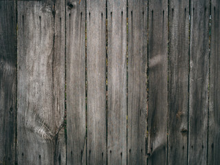 Wooden gray fence background