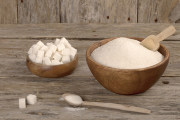 sugar bowl over wooden table