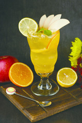 Osmanthus mango bubble water