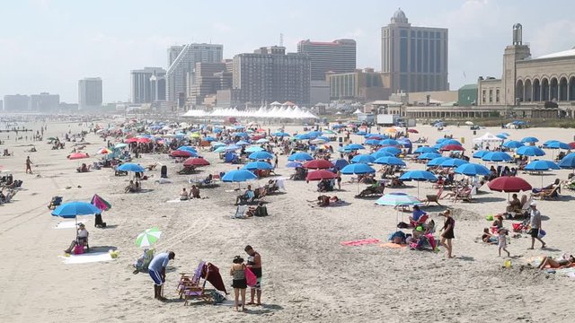 Atlantic City beach