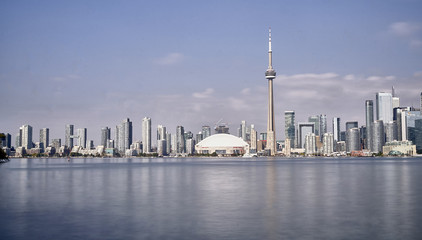 Naklejka premium Toronto skyline.Canada