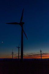 Sonnenuntergang im Thüringer Becken