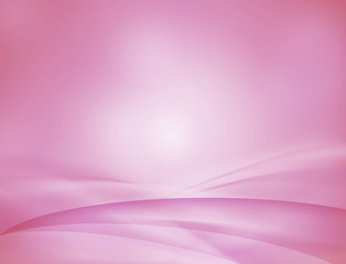 Pink soft wavy abstract background. 