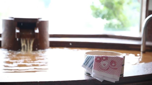 有馬温泉・湯船・金泉