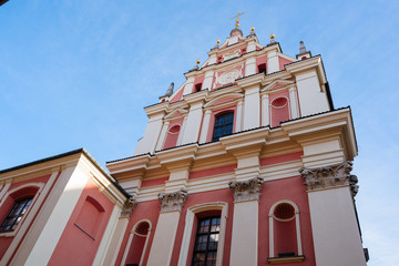  Warsaw old town. St. John's Archcathedral and Shrine of Our Lady of Grace the Patron of Warsaw