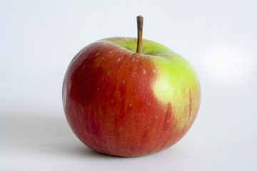 apple on white background