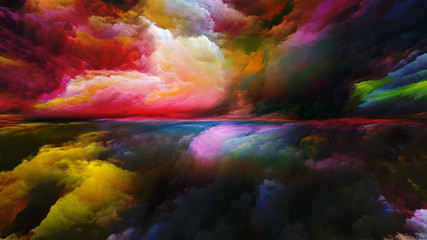 Colorful Abstract Landscape