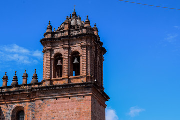 Fototapeta na wymiar Cusco Colonial Perú Ciudad actual de Cusco Influencia hiaspánica