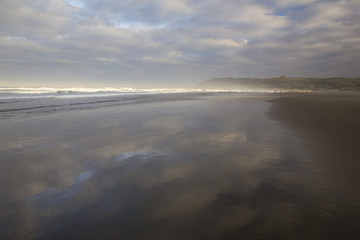 Sea Stacks along the coastline of Oregon State