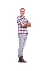 Fototapeta premium Commercial caucasian man