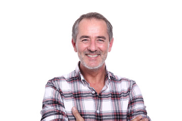 Obraz premium Commercial caucasian man