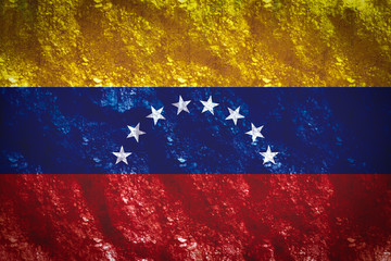 the gold of venezuela flag