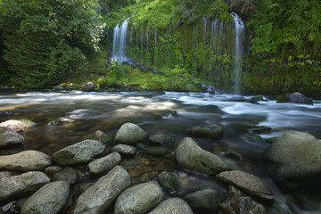 Mossbrae falls in northern Califnornia