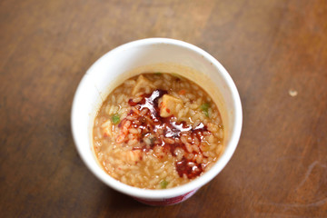 日本の美味しいカップごはん