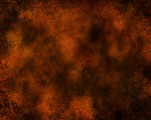 Dark Orange and Black Textured Background