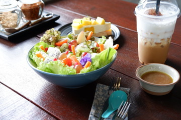 fruit and vegetable salad