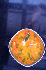 tom yum goong spicy shrimp soup